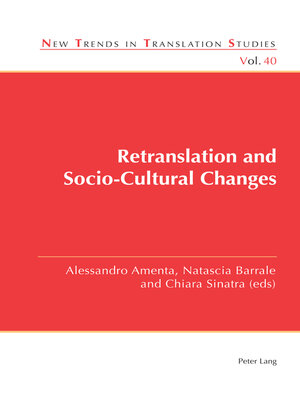 cover image of Retranslation and Socio-Cultural Changes